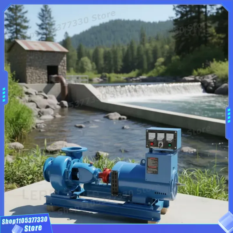 Renewable Energy Hydropower - เครื่องกำเนิดไฟฟ้าพลังน้ำขนาดเล็ก 30KW ถึง 100KW ระบบกังหัน 380V