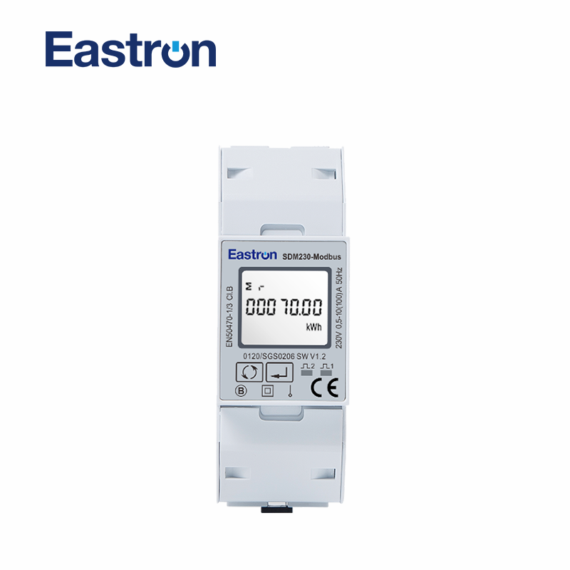 Energy Meter Bidirectional - SDM230-M 230V MID เครื่องวัดพลังงานไฟฟ้าเฟสเดียว, เอาต์พุตแบบพัลส์/Modbus, RS485,