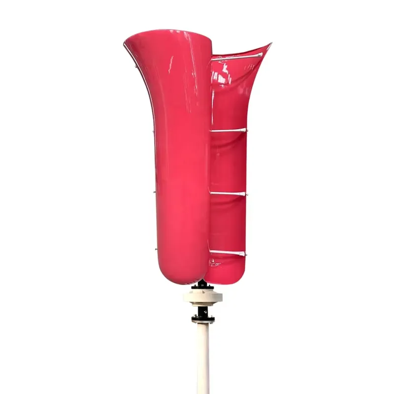 Wind Turbine Generator - กังหันลมแนวตั้งรูปทรงดอกทิวลิป รุ่นใหม่ 800W 1000W 24V 48V