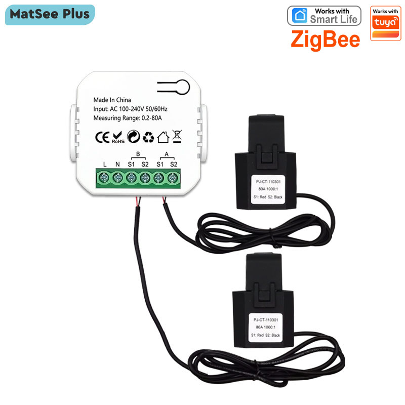 สมาร์ทมิเตอร์วัดพลังงาน ZigBee - Energy Meter Bidirectional บทวิจารณ์และราคา