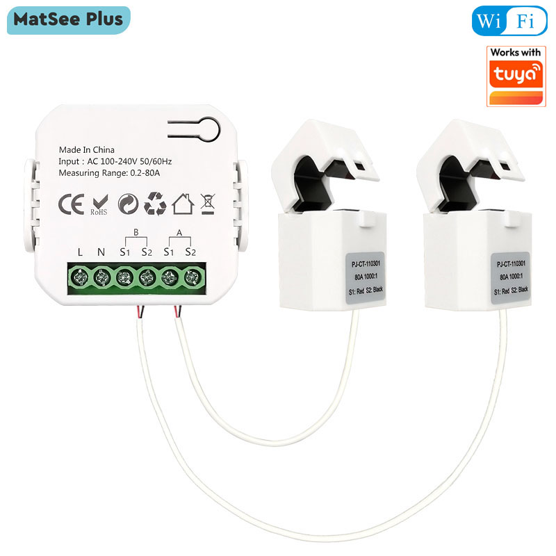 มิเตอร์วัดพลังงานอัจฉริยะแบบ W - Energy Meter Bidirectional บทวิจารณ์และราคา