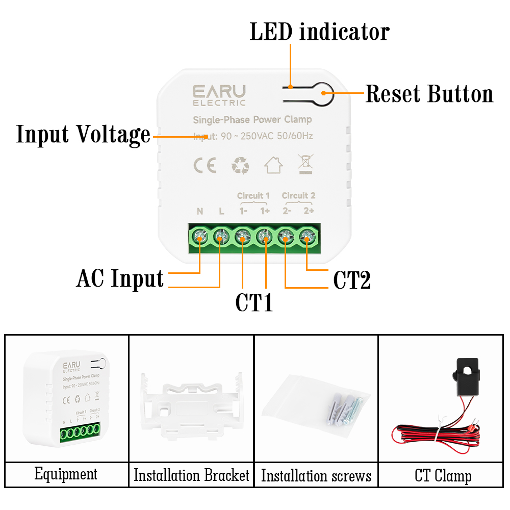 เครื่องวัดพลังงานแสงอาทิตย์ EA - Energy Meter Bidirectional บทวิจารณ์และราคา
