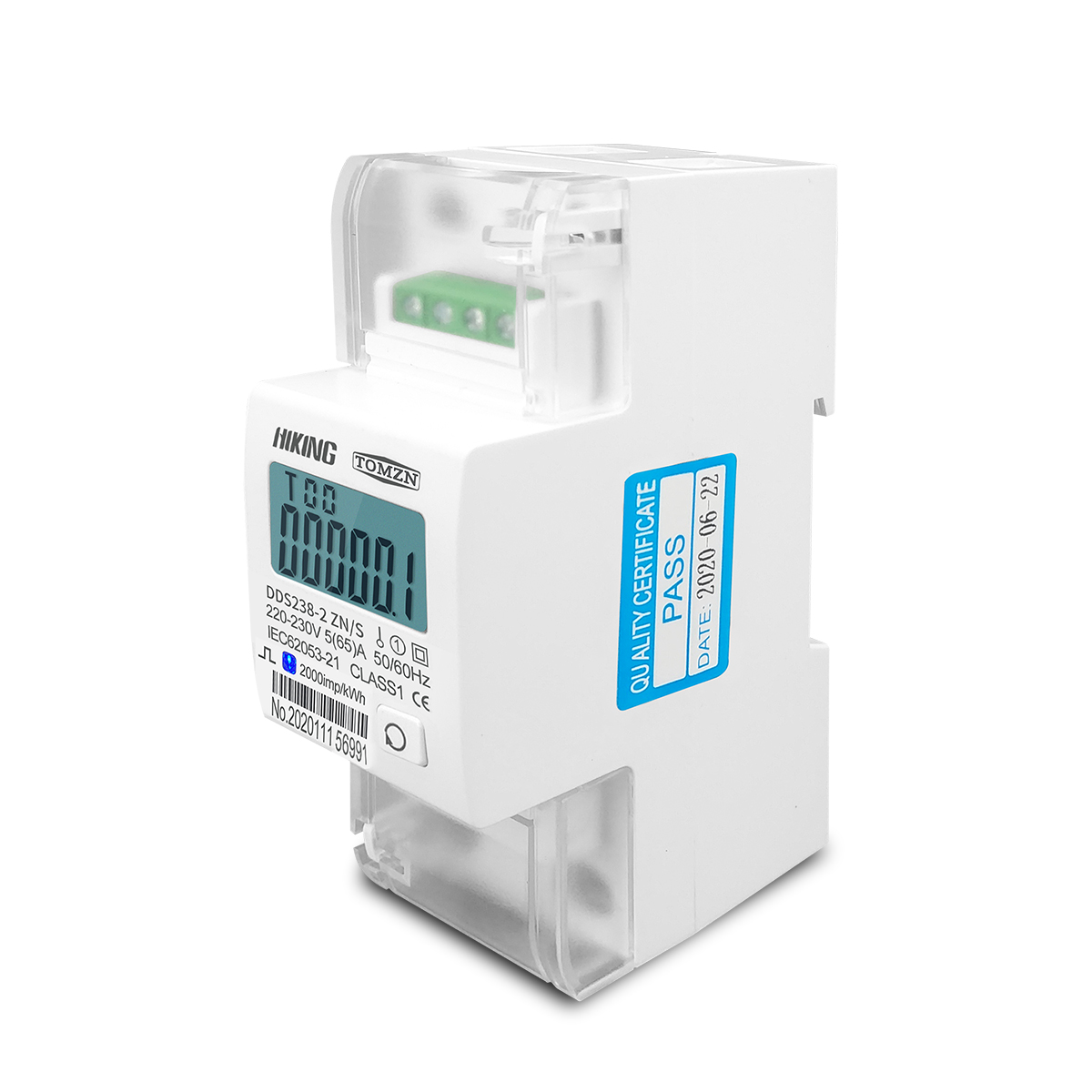 5(65)A 220V 230V 50HZ 60HZ เคร - Energy Meter Bidirectional บทวิจารณ์และราคา