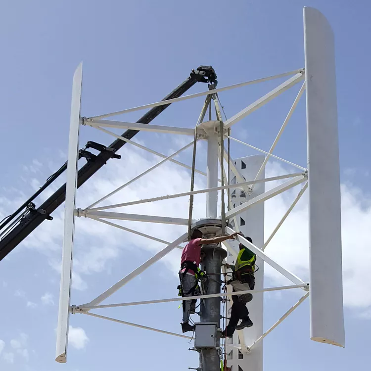 กังหันลมแกนตั้ง 1KW 2KW 48v 96 - Wind Turbine Generator บทวิจารณ์และราคา