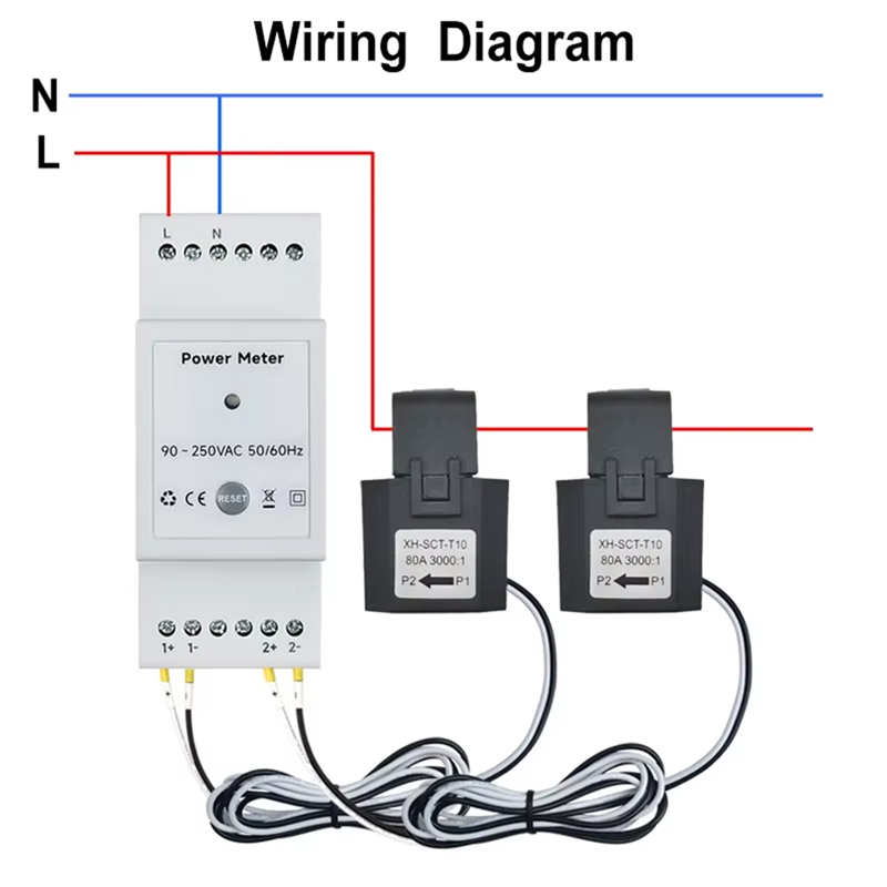 ABRN-Tuya Smart Wifi Energy Me - Energy Meter Bidirectional บทวิจารณ์และราคา